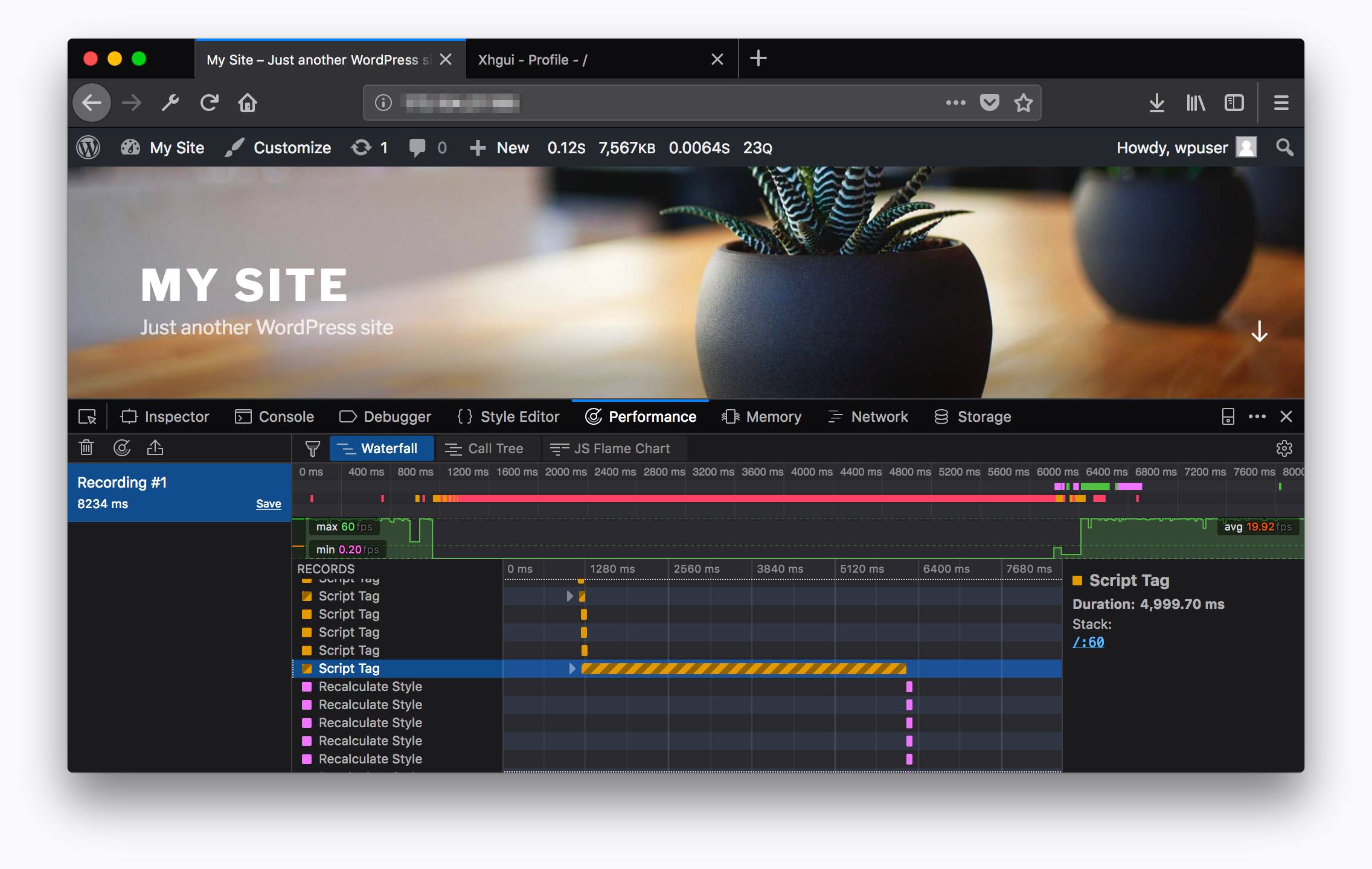 Firefox Performance Tool Firefox Performance Tool