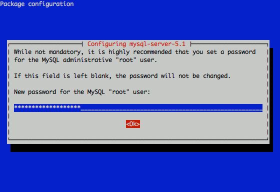 Setting the MySQL root password in Ubuntu 10.10 (Maverick) Setting the MySQL root password in Ubuntu 10.10 (Maverick)