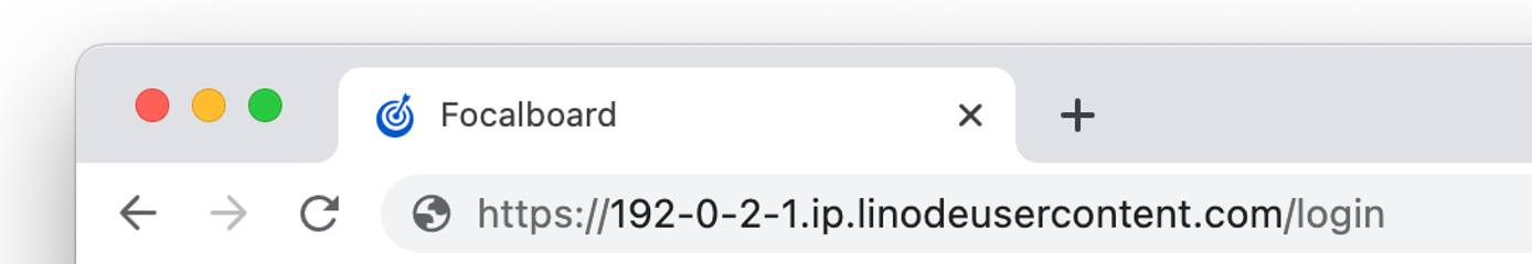 Screenshot of the URL bar Screenshot of the URL bar