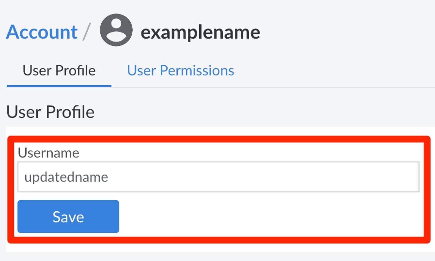 Use the Linode Cloud Manager to Update a Username Use the Linode Cloud Manager to Update a Username